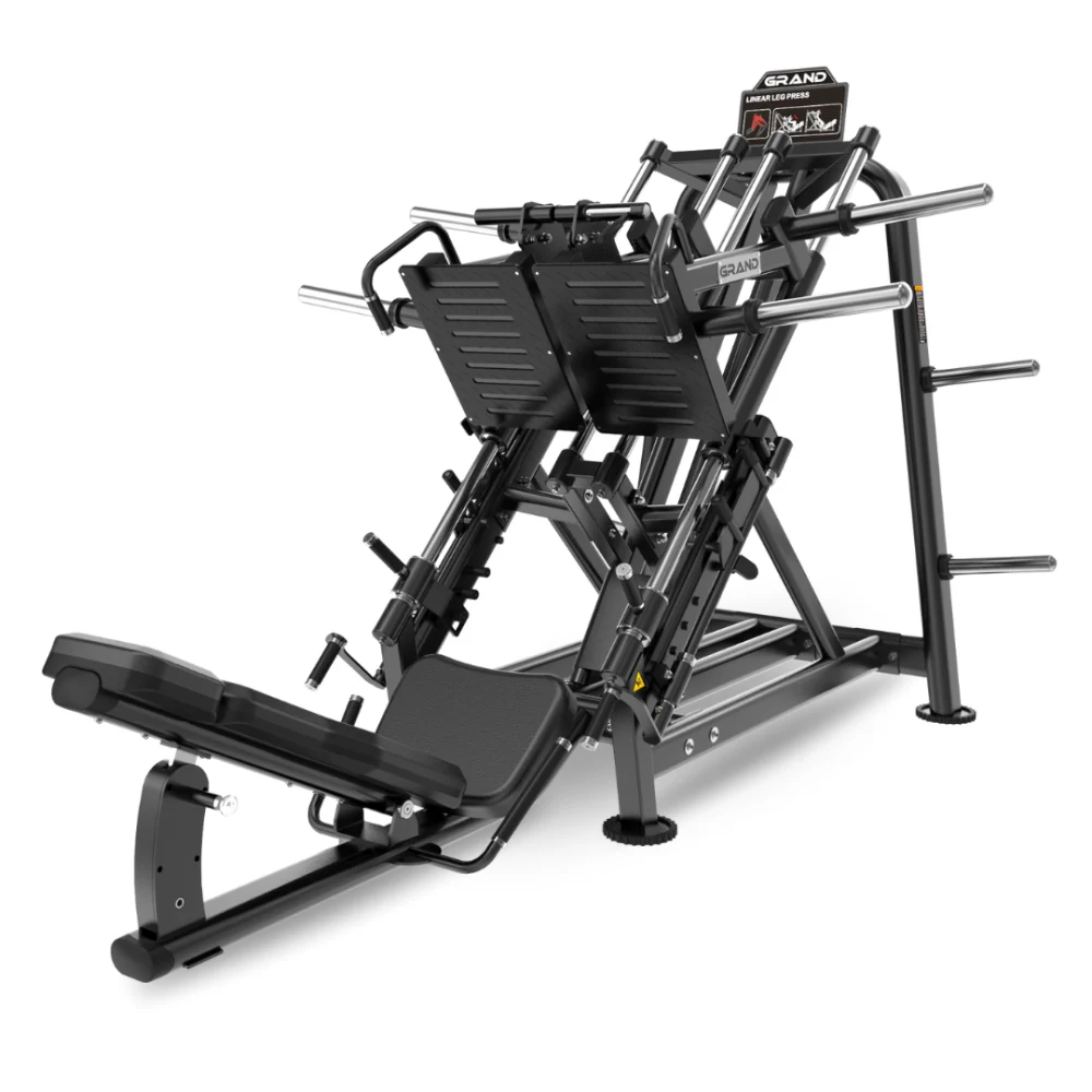 Leg press GRAND — produktová fotografie stroje ze seznamu vybavení Dark Gymu