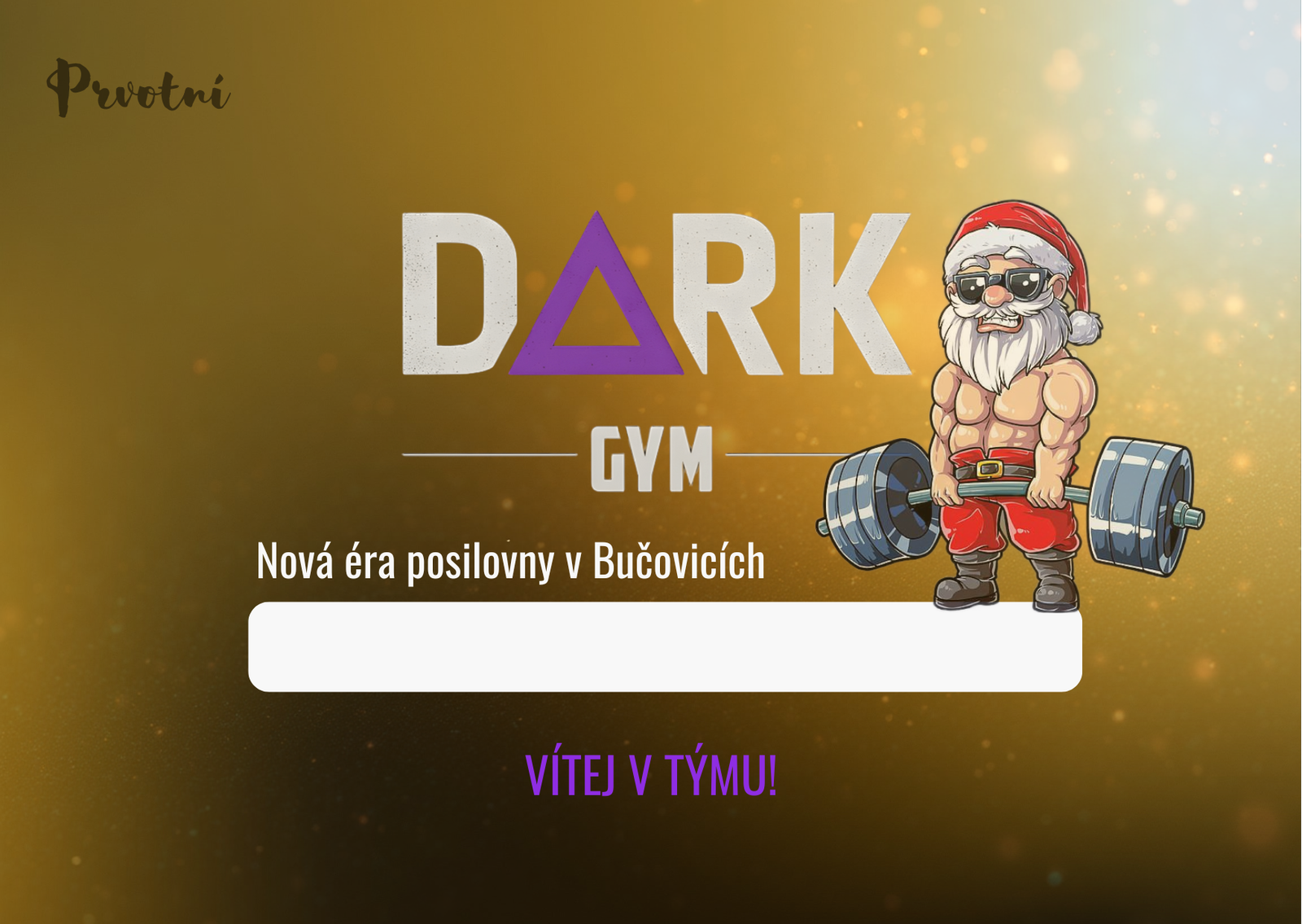 Speciální akce: Prvotní!