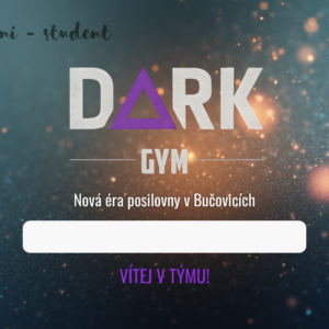 Měsíční Permanentka - Student